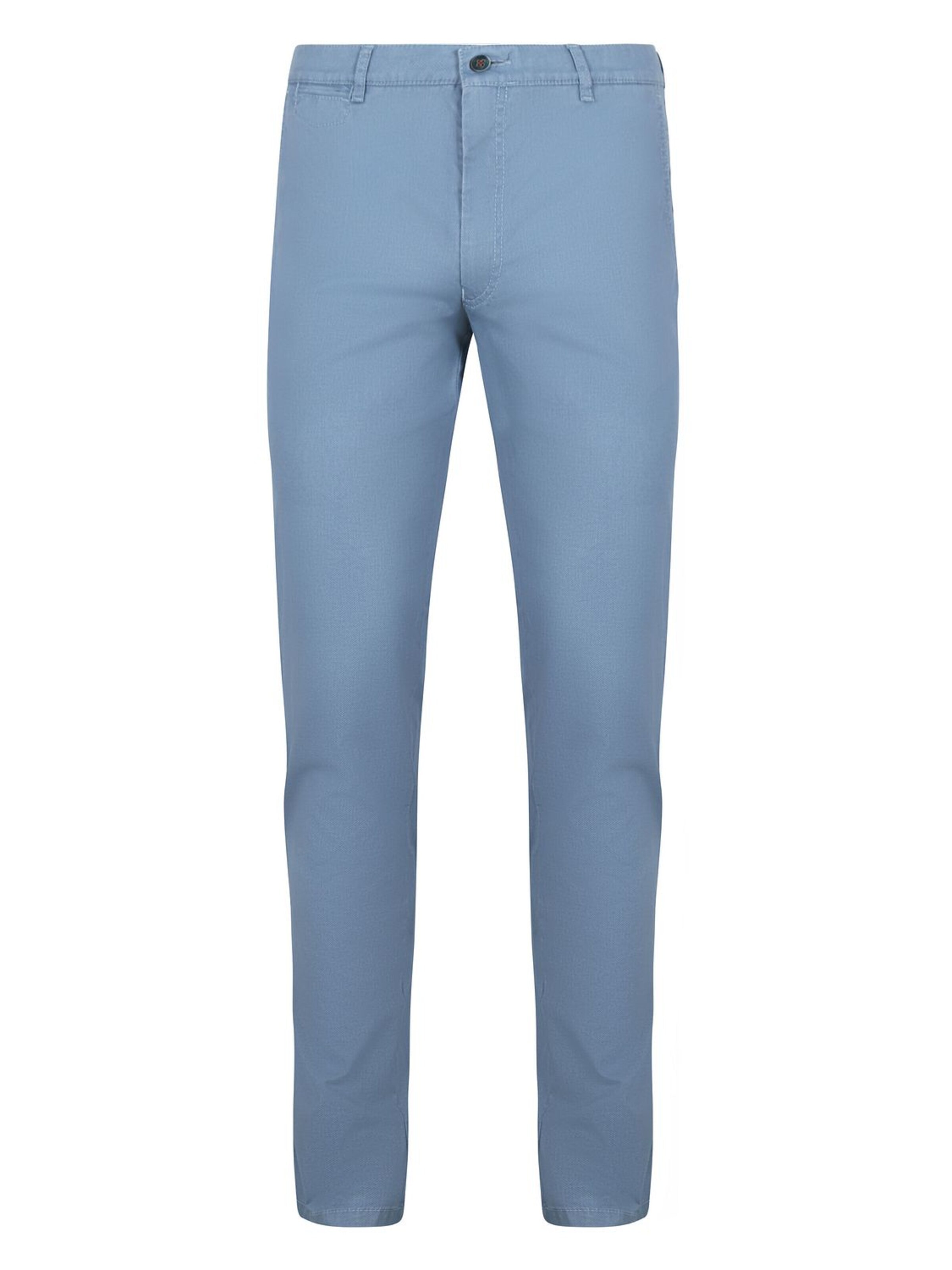 Suitable Chino trousers 'Plato' in Blue: front