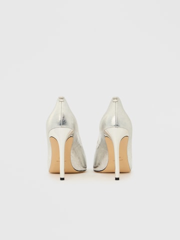 MICHAEL Michael Kors Lodičky 'Elyse' – stříbrná