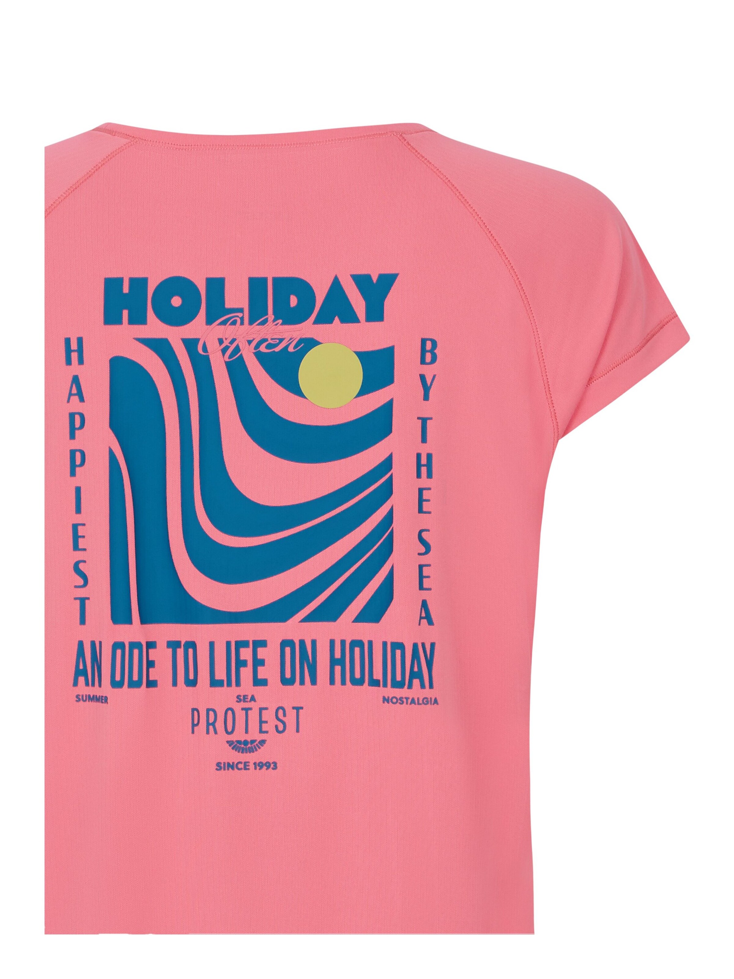 PROTEST Shirt 'PRTHappy' in Pink