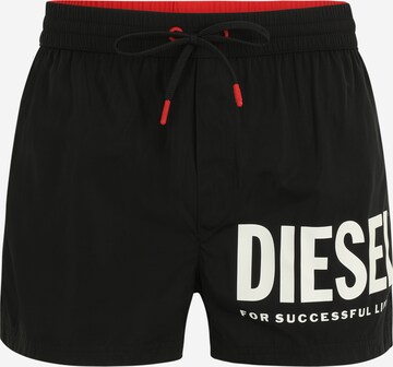 DIESEL Badshorts 'MARIO' i svart: framsida