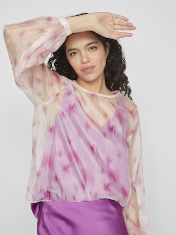 VILA Bluse in Pink
