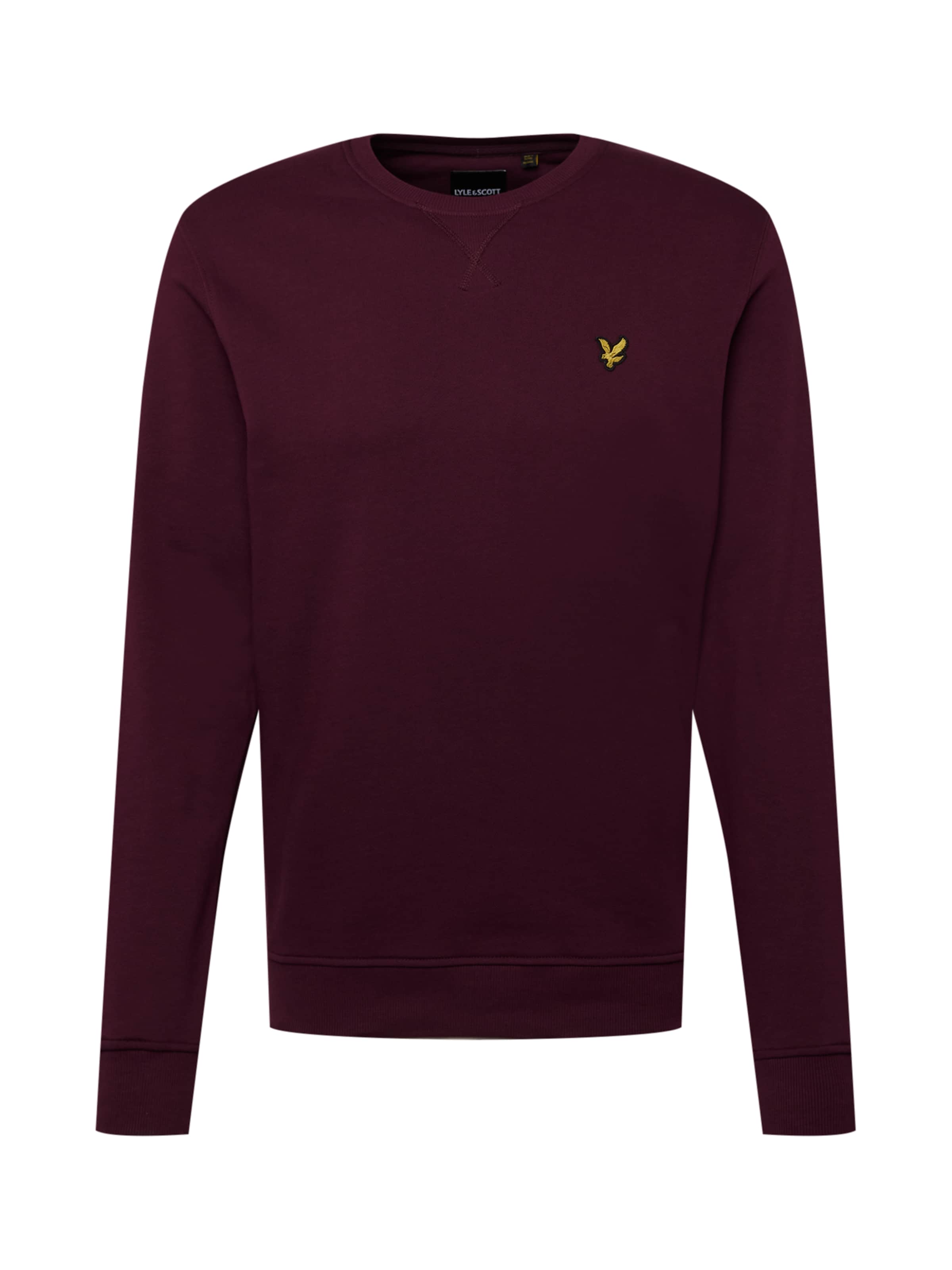 Lyle & Scott Sweatshirt in Rot: Vorderseite