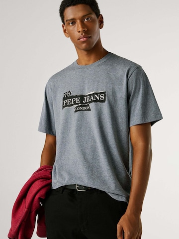 T-Shirt 'GRIFFIN' Pepe Jeans en gris