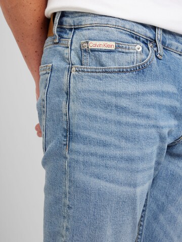 Coupe slim Jean Calvin Klein Jeans en bleu