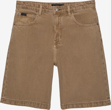 Pull&Bear Loosefit Jeans i brun: forside