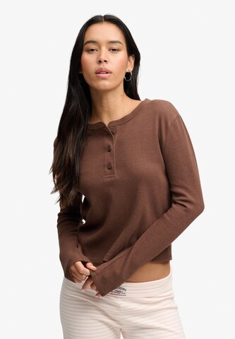 Haut Superdry & Co en marron : devant
