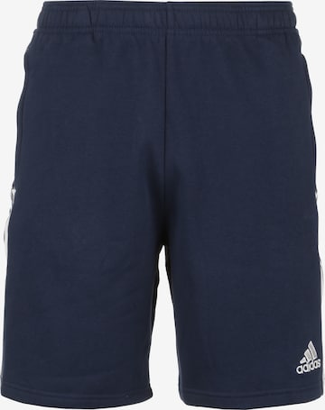 ADIDAS SPORTSWEAR Workout Pants 'Tiro 21' in Blue: front