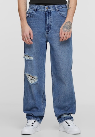 Loosefit Jeans ' KM241-031-2 ' di Karl Kani in blu: frontale