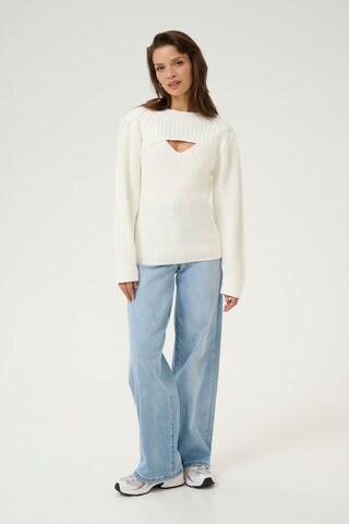 Kaffe Pullover 'Maggi' in Weiß