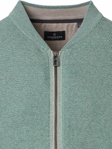 CASA MODA Knit Cardigan in Green