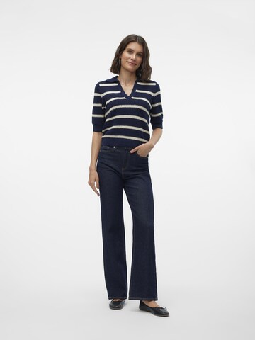 VERO MODA Trui 'Amazing' in Blauw