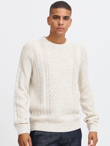 BLEND - Pullover em bege: frente