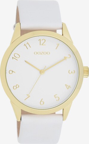 OOZOO Uhr in Weiß: predná strana