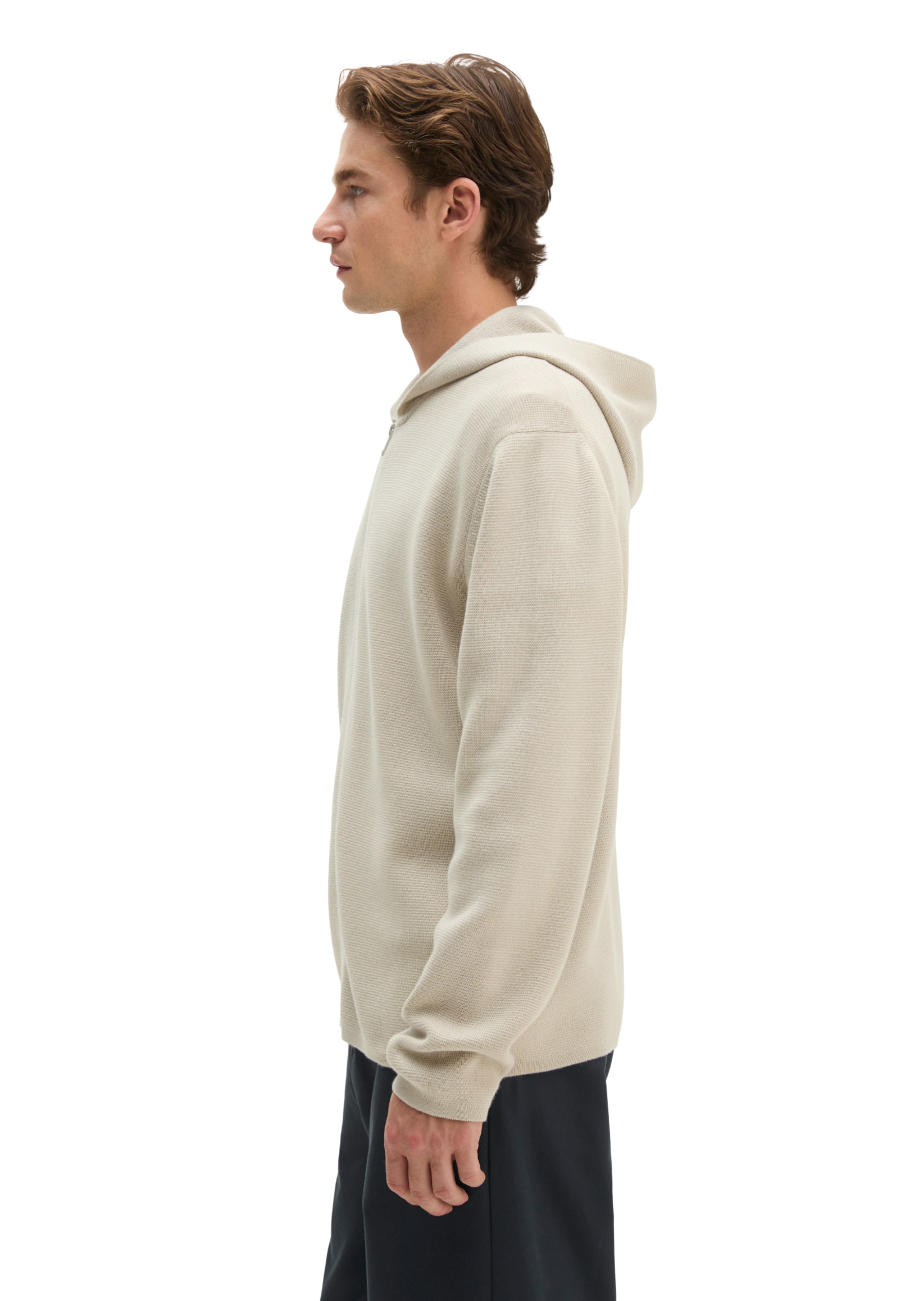 Vestes en maille Marc O'Polo en beige