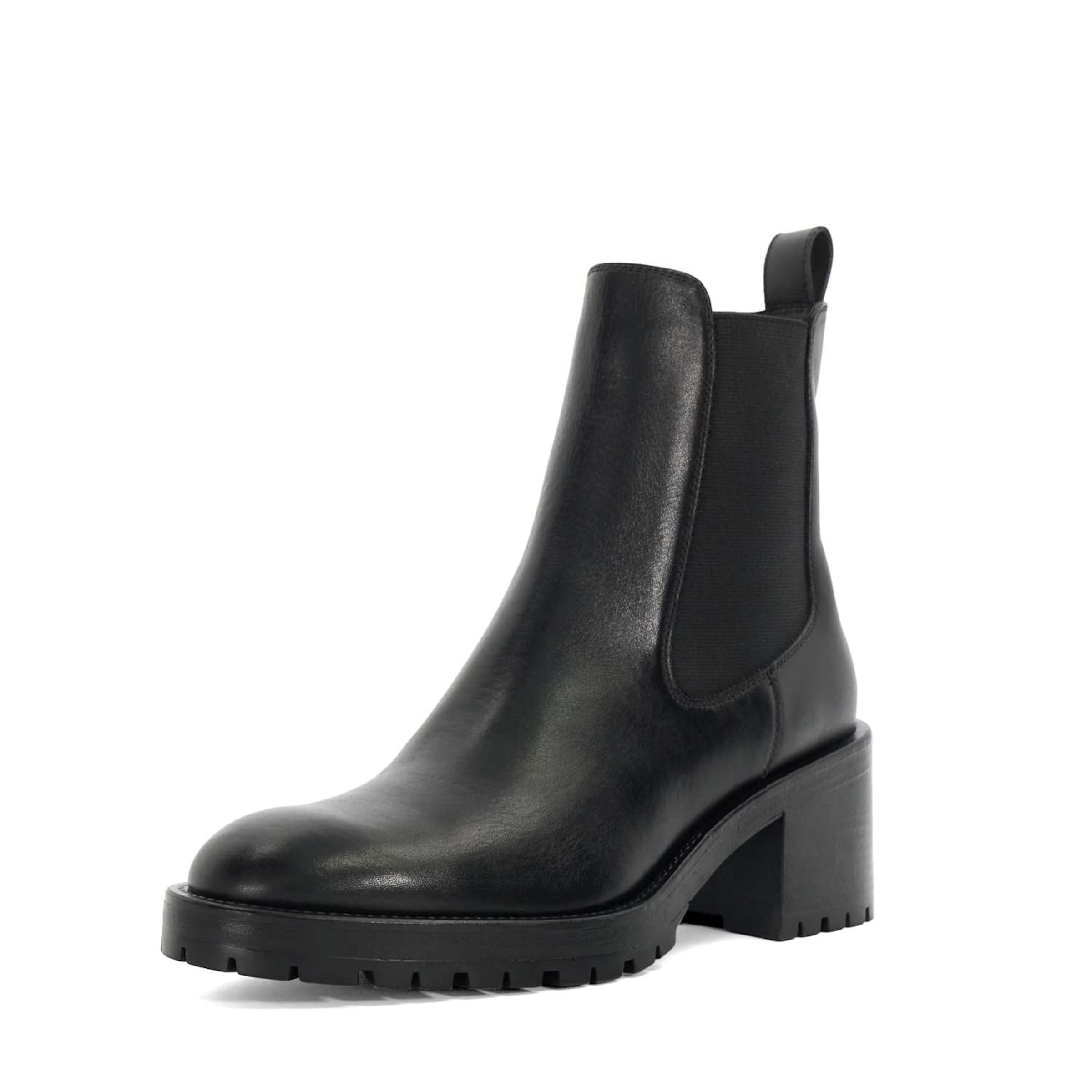 Chelsea Boots Dune LONDON en noir : devant
