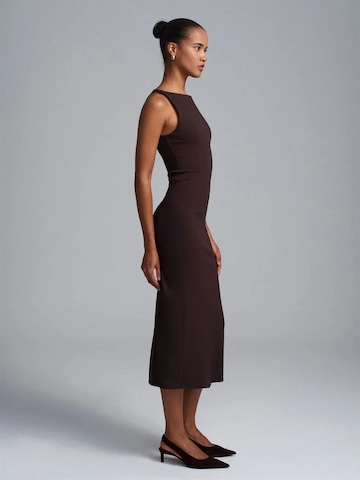 Dilvin Dress in Brown