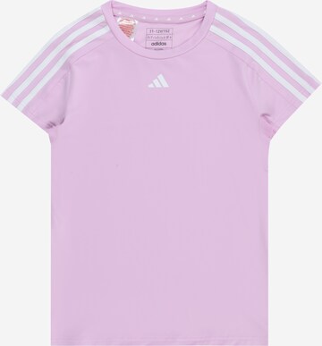 T-Shirt fonctionnel 'Essentials' ADIDAS SPORTSWEAR en violet : devant