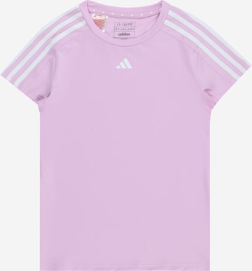 ADIDAS SPORTSWEAR Sportshirt 'Essentials' in Lila: predná strana