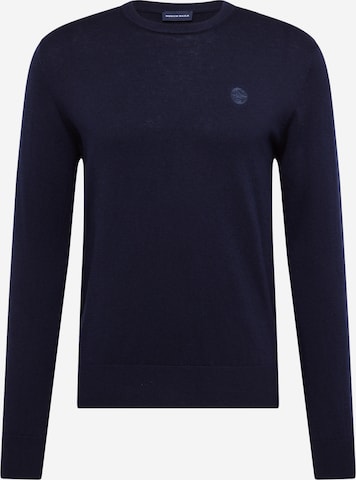 Pull-over North Sails en bleu : devant