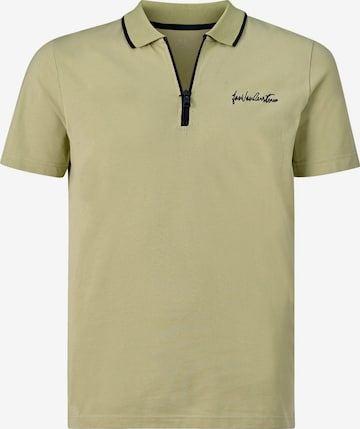 Jan Vanderstorm Poloshirt ' Johar ' in Grün: Vorderseite
