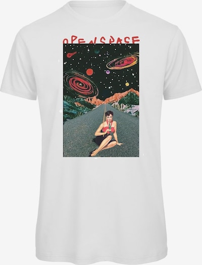 Openspace Shirt in rot / schwarz / weiß, Produktansicht