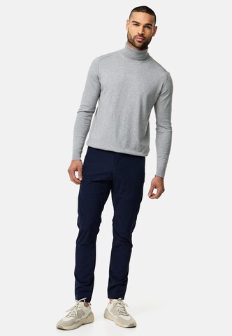 INDICODE JEANS Regular Chino 'Pasmia' in Blauw