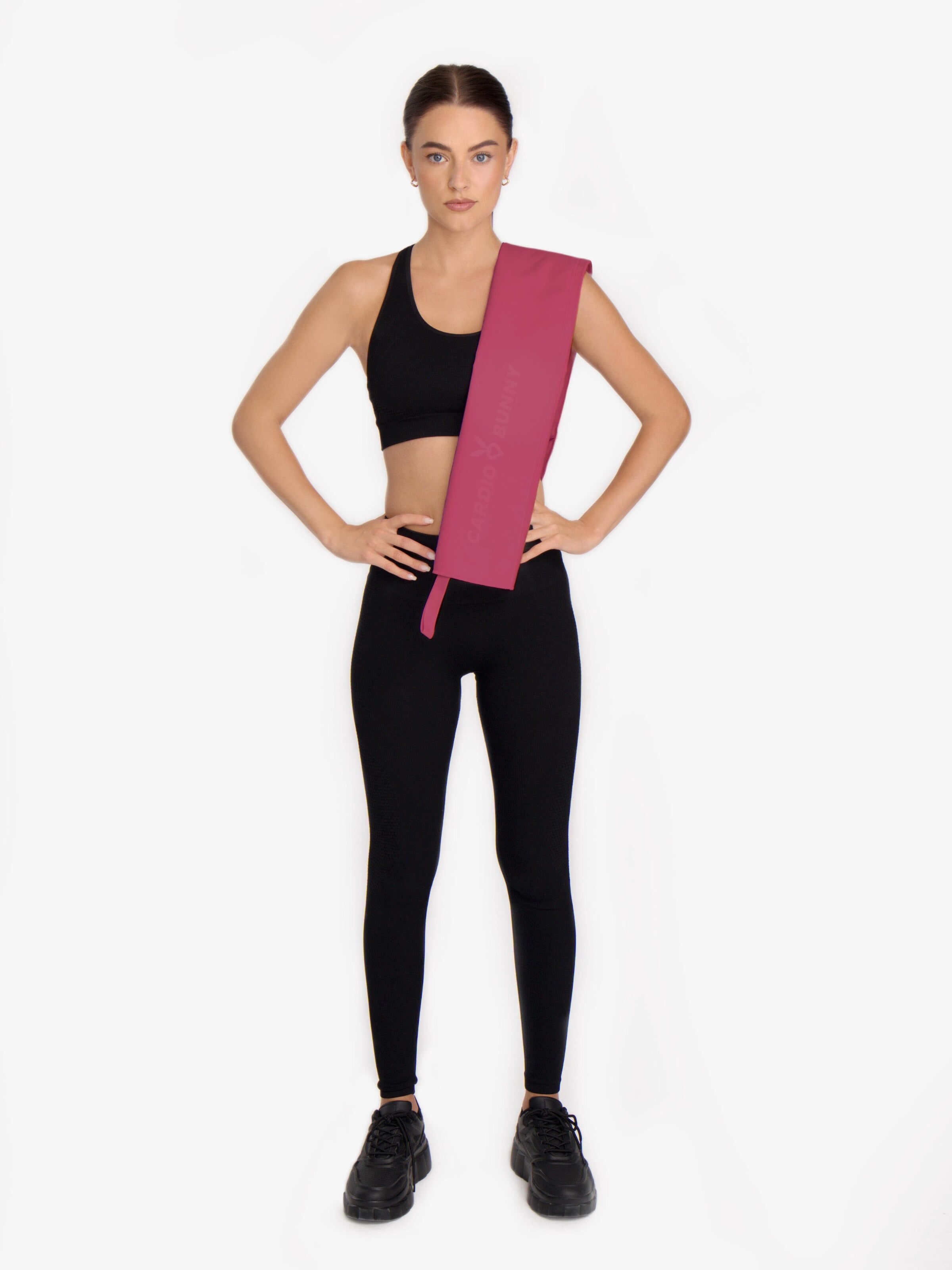 Cardio Bunny - Toalla 'TOWEL' en rosa