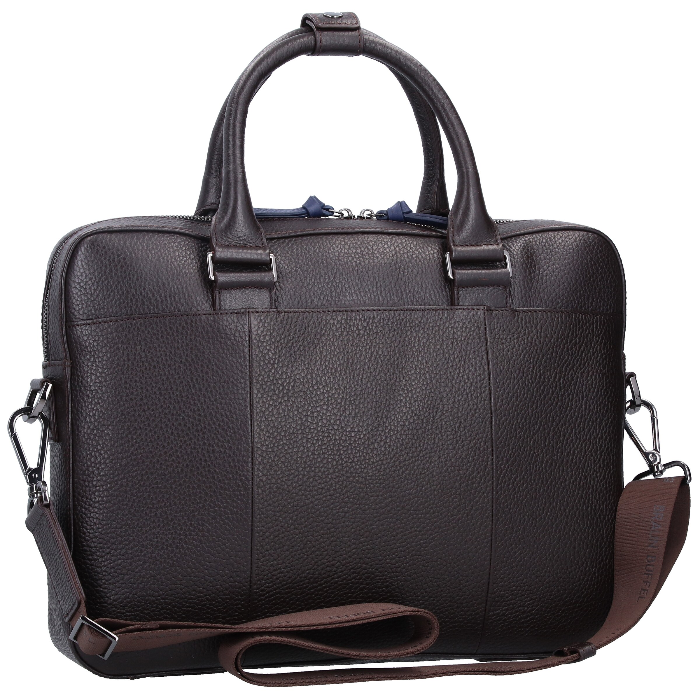 Braun Büffel Document Bag 'Novara' in Brown