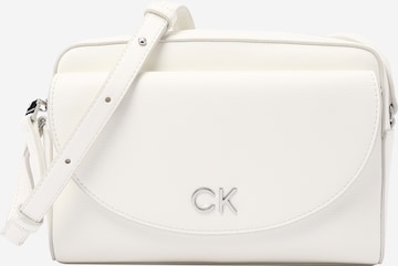 Calvin Klein Taška cez rameno - biela: predná strana