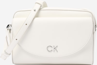 Calvin Klein Sac à bandoulière en argent / blanc, Vue avec produit