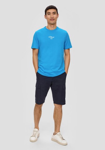 s.Oliver T-Shirt in Blau