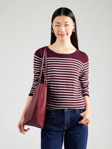 Pull-over 'Care' VERO MODA en rouge : devant