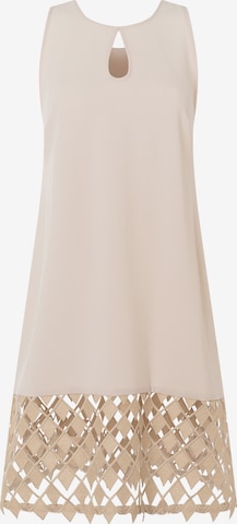 Ana Alcazar Dress 'Lacy' in Beige: front