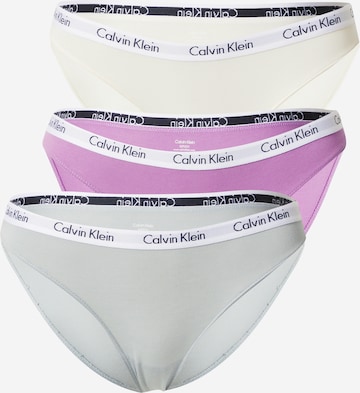 Calvin Klein Underwear قميص نسائي تحتي بلون بيج: الأمام
