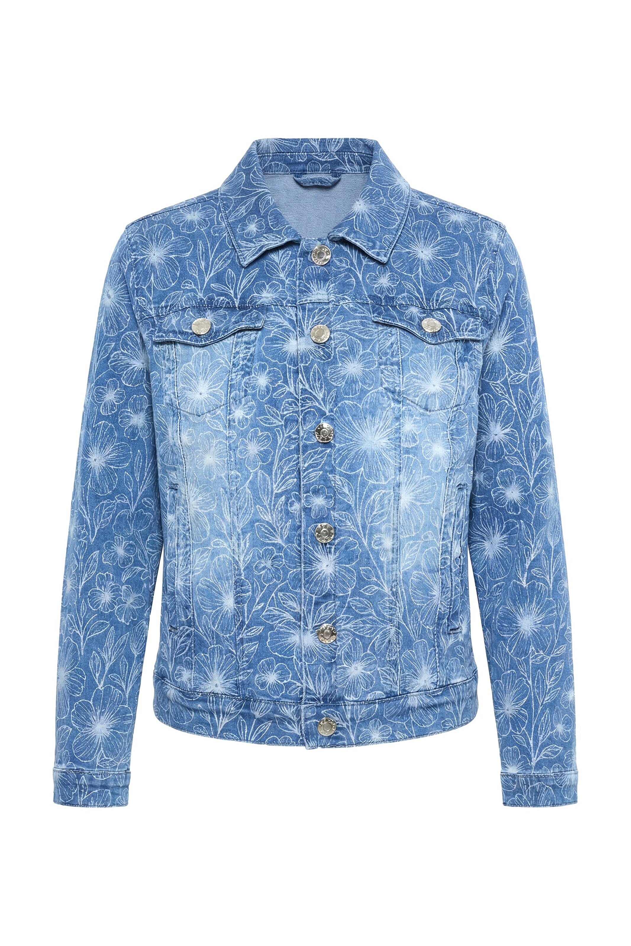 Angel of Style Tussenjas in Blauw: voorkant