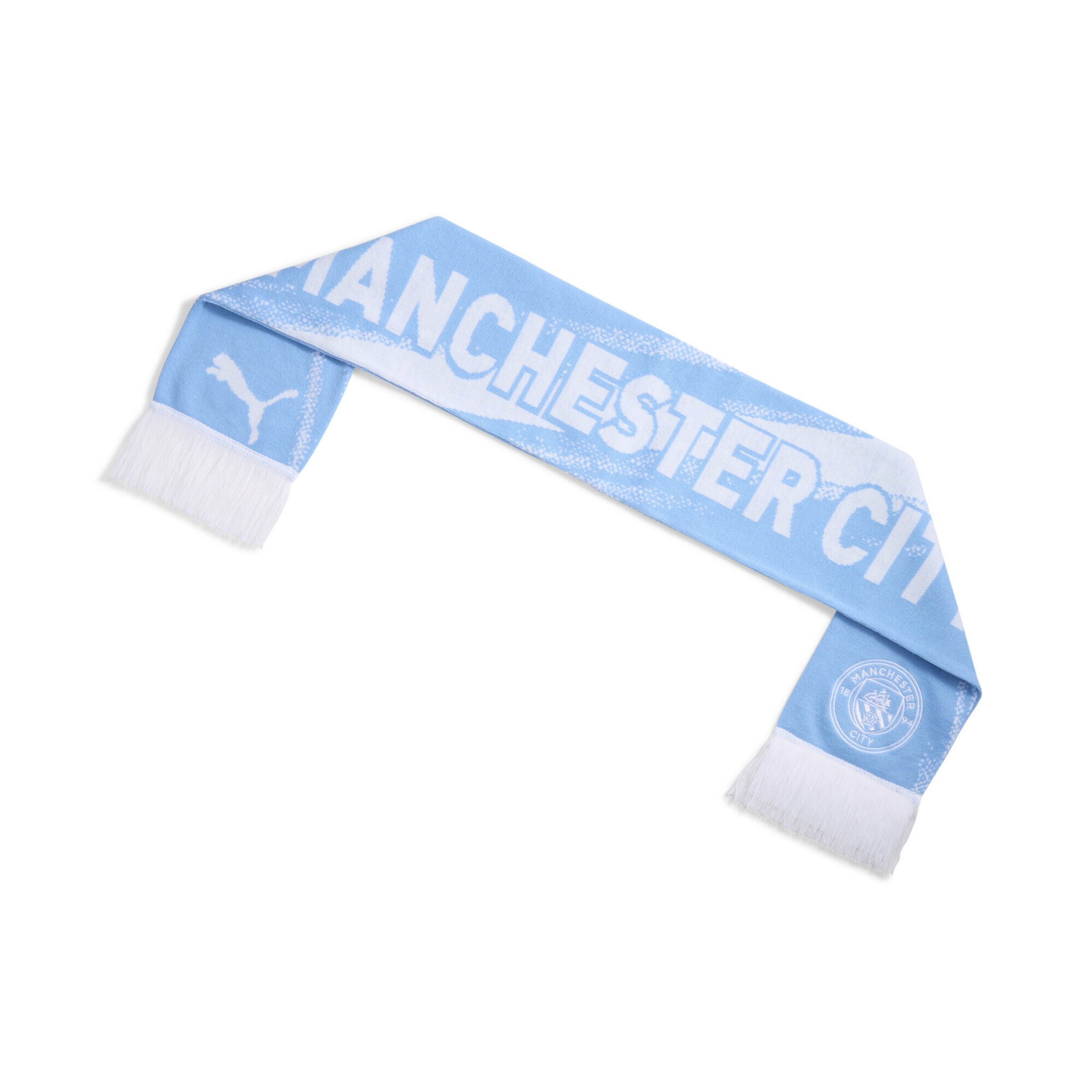 PUMA Sports scarf 'Manchester City Essentials' in Blue: front