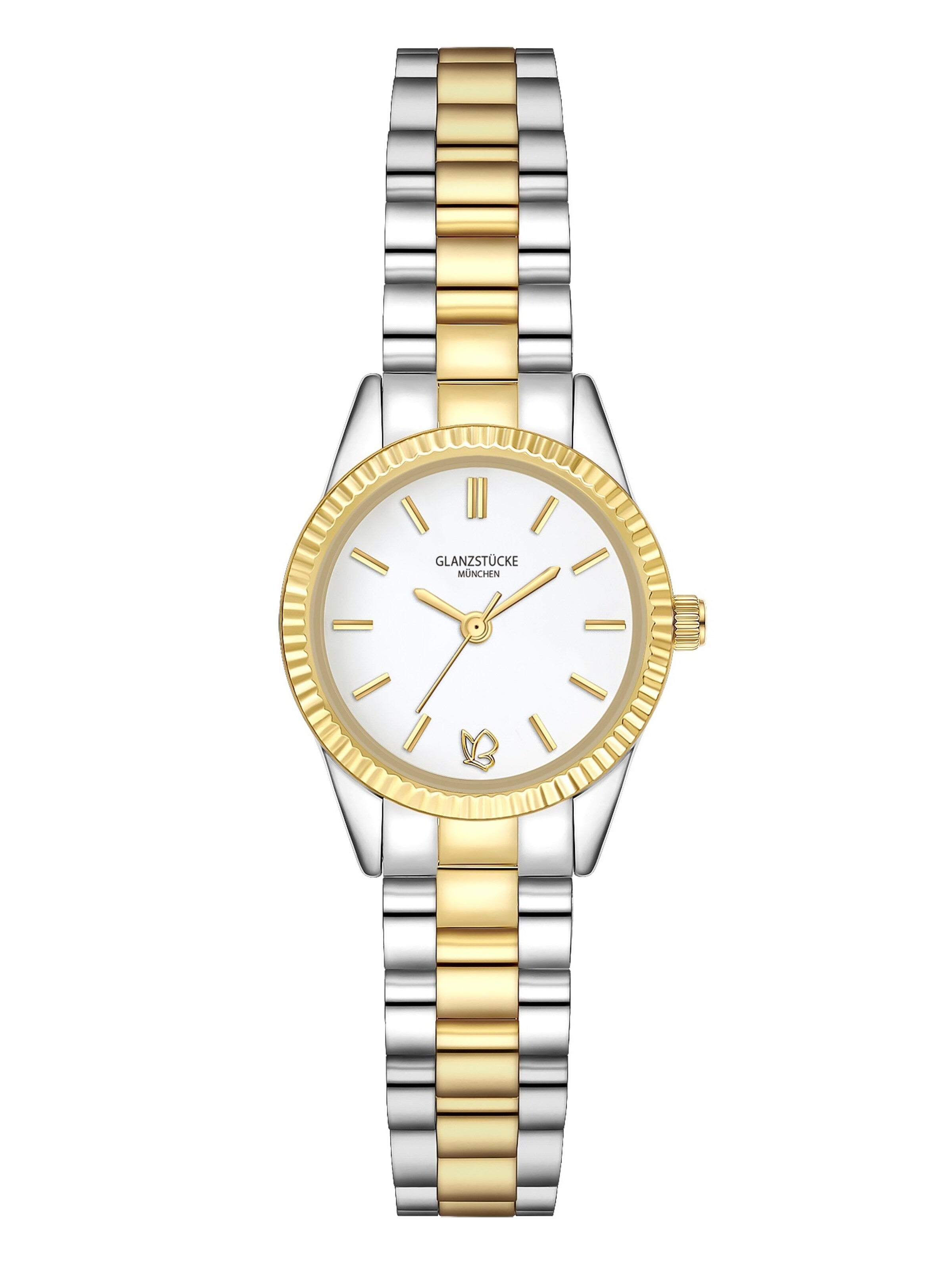 Glanzstücke München Analoog horloge in Zilver: voorkant