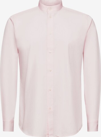 ESPRIT Slim fit Overhemd in Roze: voorkant