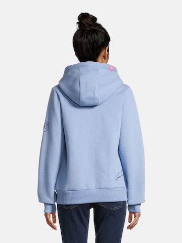 salzhaut Sweatvest 'Soote' in Blauw