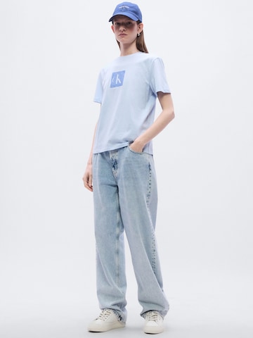 Calvin Klein Jeans Koszulka w kolorze niebieski