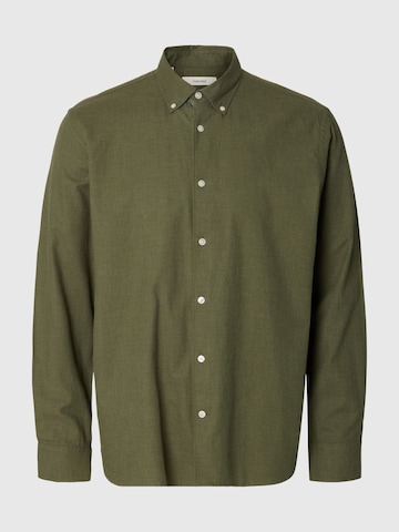 Regular fit Camicia 'SLMCole' di SELECTED in verde