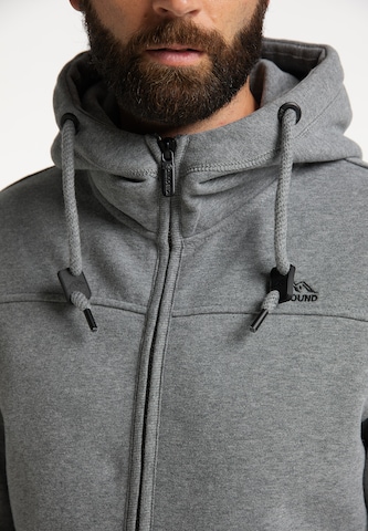 ICEBOUND Zip-Up Hoodie in Grey