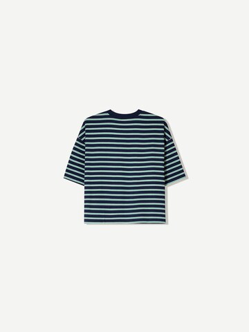 T-shirt Bershka en bleu