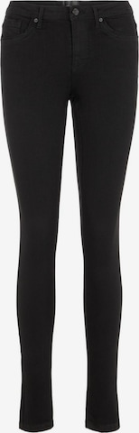 juoda Vero Moda Curve Siauras Džinsai 'VMCFanya': priekis