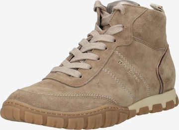 Baskets hautes Paul Green en marron : devant