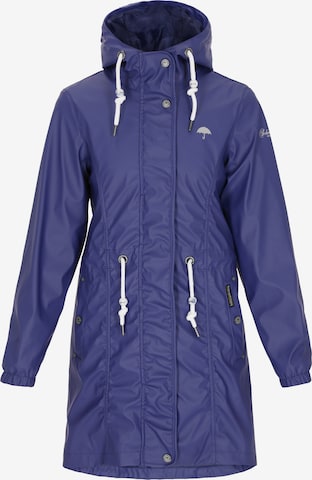 Schmuddelwedda - Abrigo funcional en azul: frente