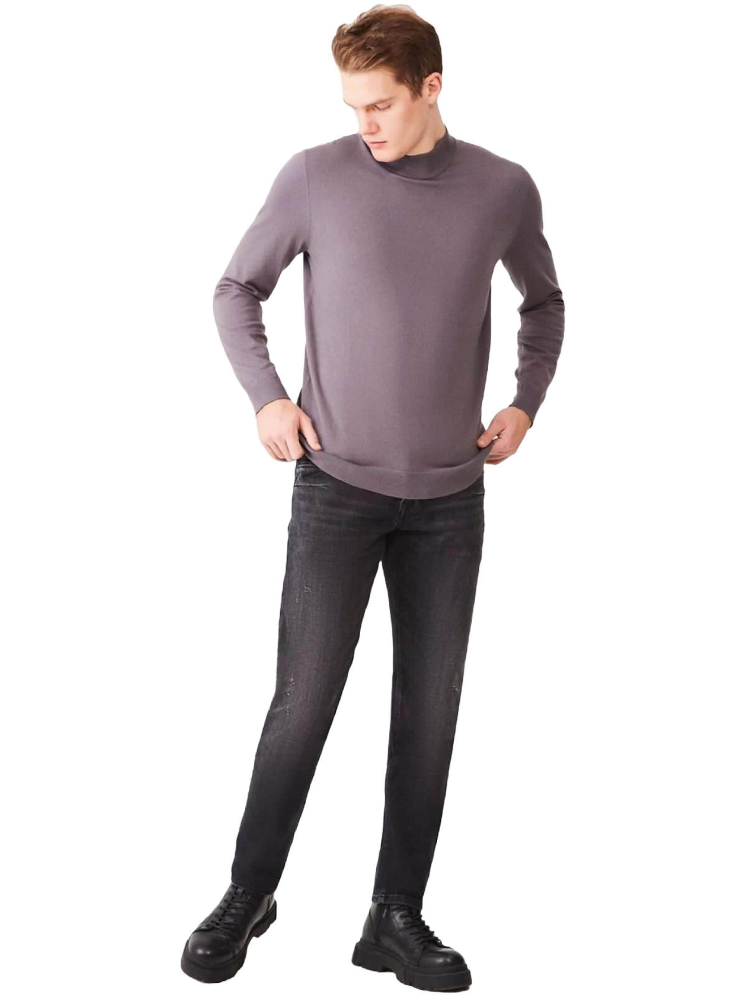 LTB Jeans - Tapered Vaquero 'LTB Jeans Herren Servando X D Tapered Slim Mid Waist Jeanshose' en gris