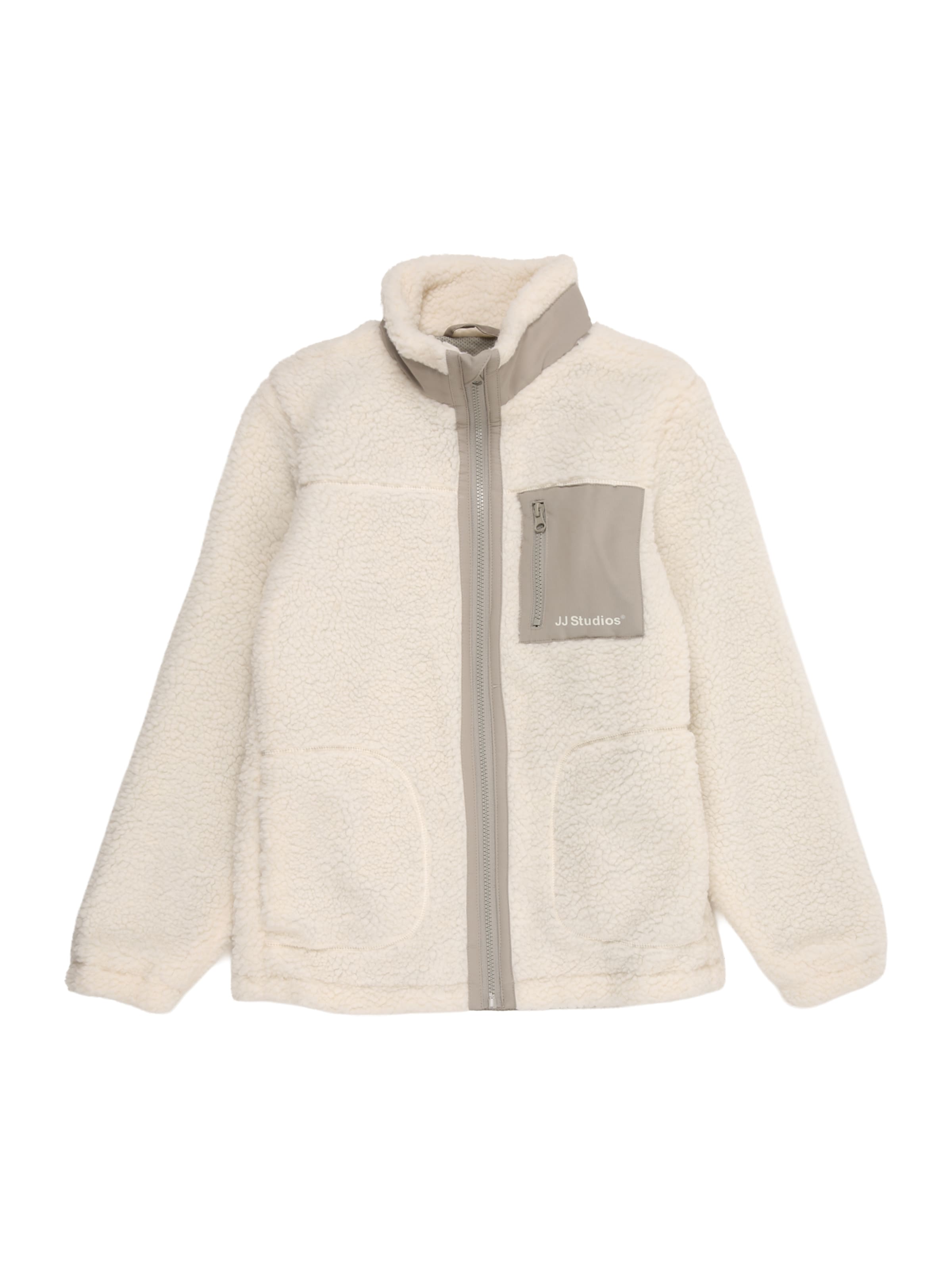 Jack & Jones Junior Between-Season Jacket 'JJESOHO' in Grey: front