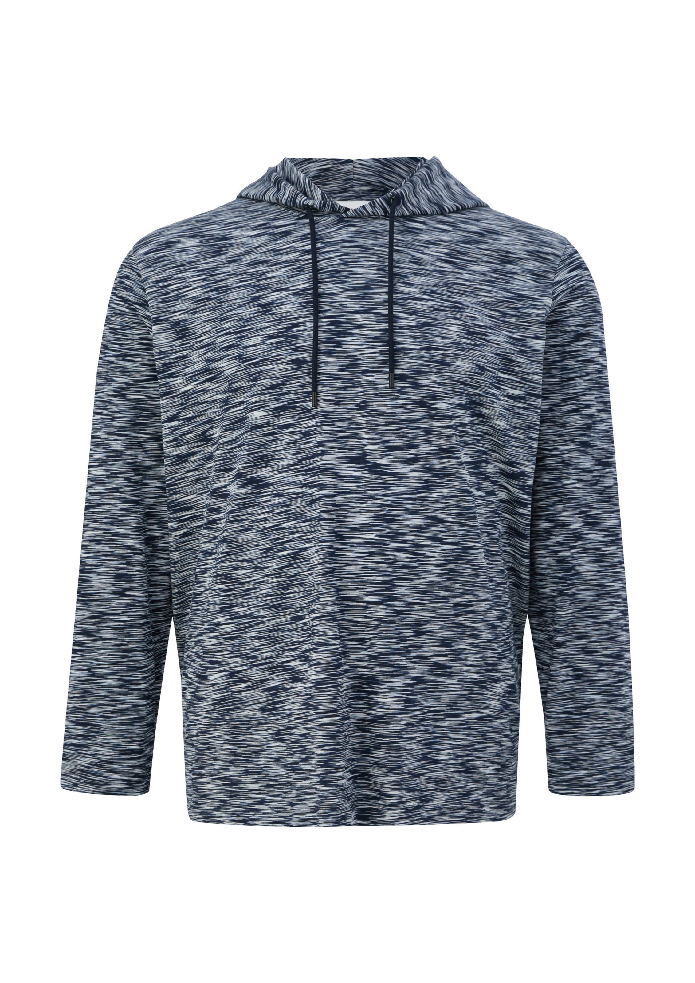 s.Oliver Men Big Sizes Sweatshirt in Blue: front