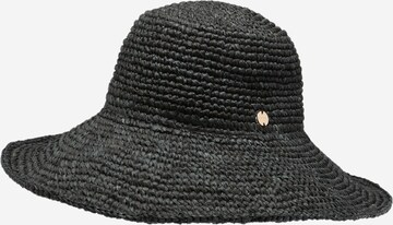 Seafolly Hat 'Coastal Raffia' in Black: front